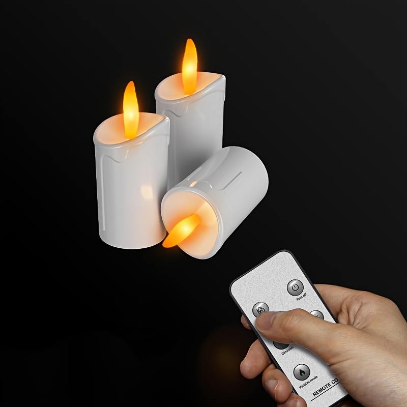 Rhytsing 6 Rechargeable Flameless Votive Candles | Ubuy