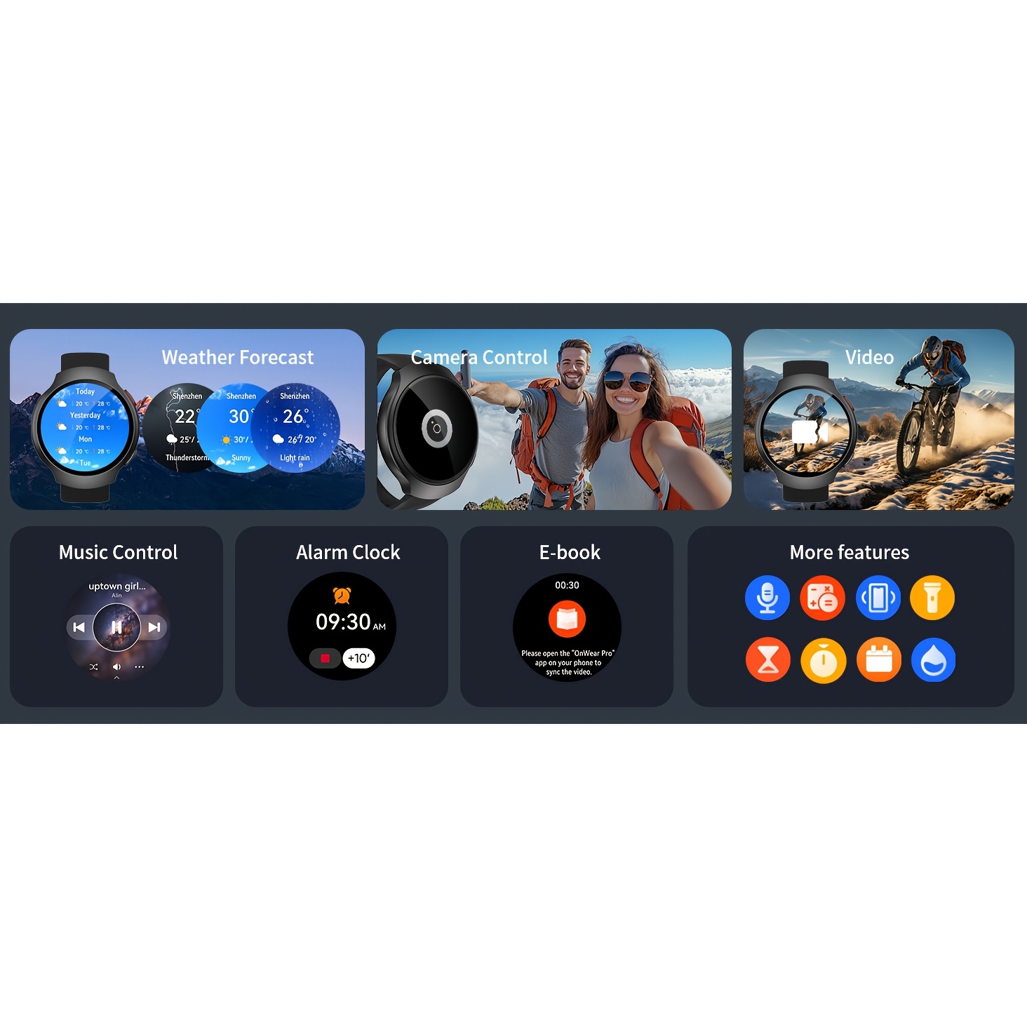 Montre Connectée 2026 avec Chat AI Extérieur et Système de Positionnement GPS, Montre Intelligente pour Femmes et Hommes, Écran AMOLED Courbé de 1,43 Pouces, Montre Sportive, 150+ Modes Sportifs, Appels Sans Fil, Suivi du Sommeil, Double Bracelet en Silicone, Batterie Haute Efficacité 390mAh pour 7