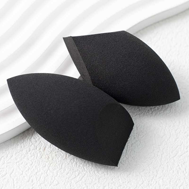 2pcs Beauty Makeup Sponges, Water-absorbent And Expandable, Dual-use For Wet And Dry Application, Suitable For Mix Liquid, Cream, And Foundation Makeup Tools Puff