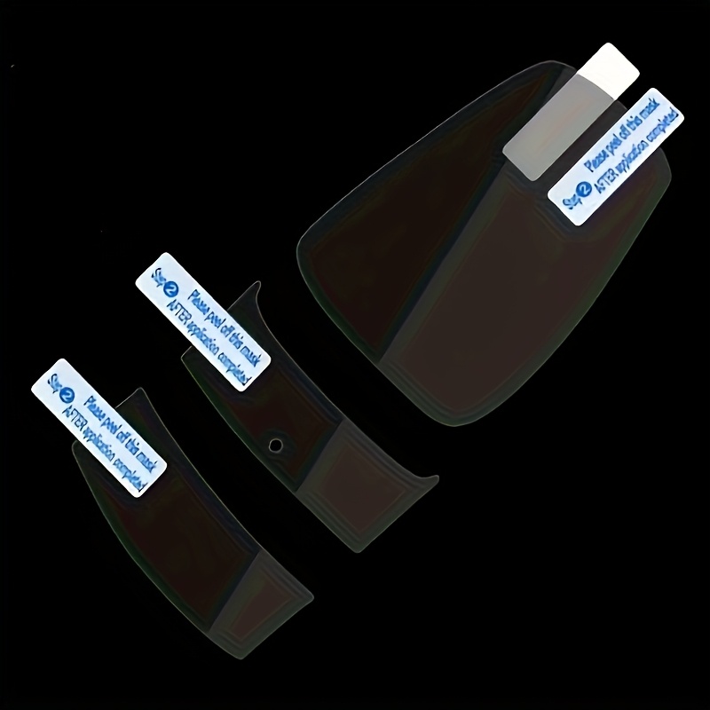 Suitable For Mercedes-benz Center Console Knob Protective Film, Compatible With W205/w213 C/e/glc 15-18 Models, Scratch-resistant, Diy Essential