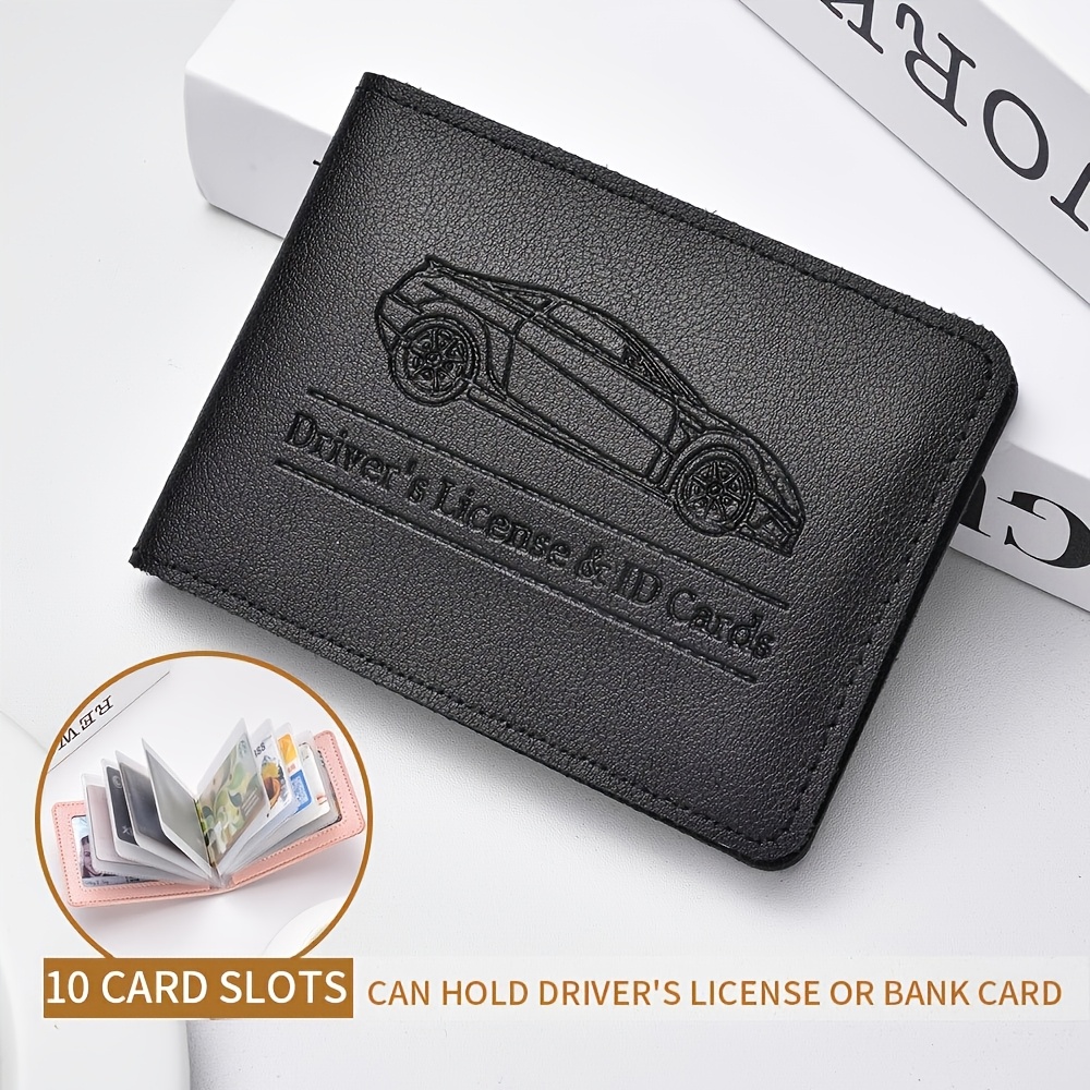 Vehicle Registration Card Holder- Suitable For Car Insurance, License, And Vehicle Documents, Car Accessory