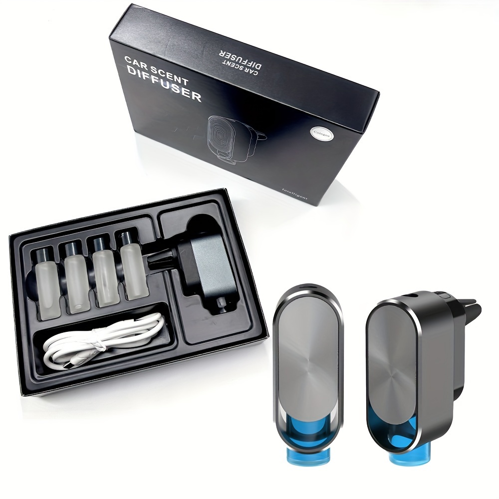 

1 Set Of Car And 4 Bottles Of , Usb Charging , Car Fog And , Car Humidifier Oil , Suitable For Use In