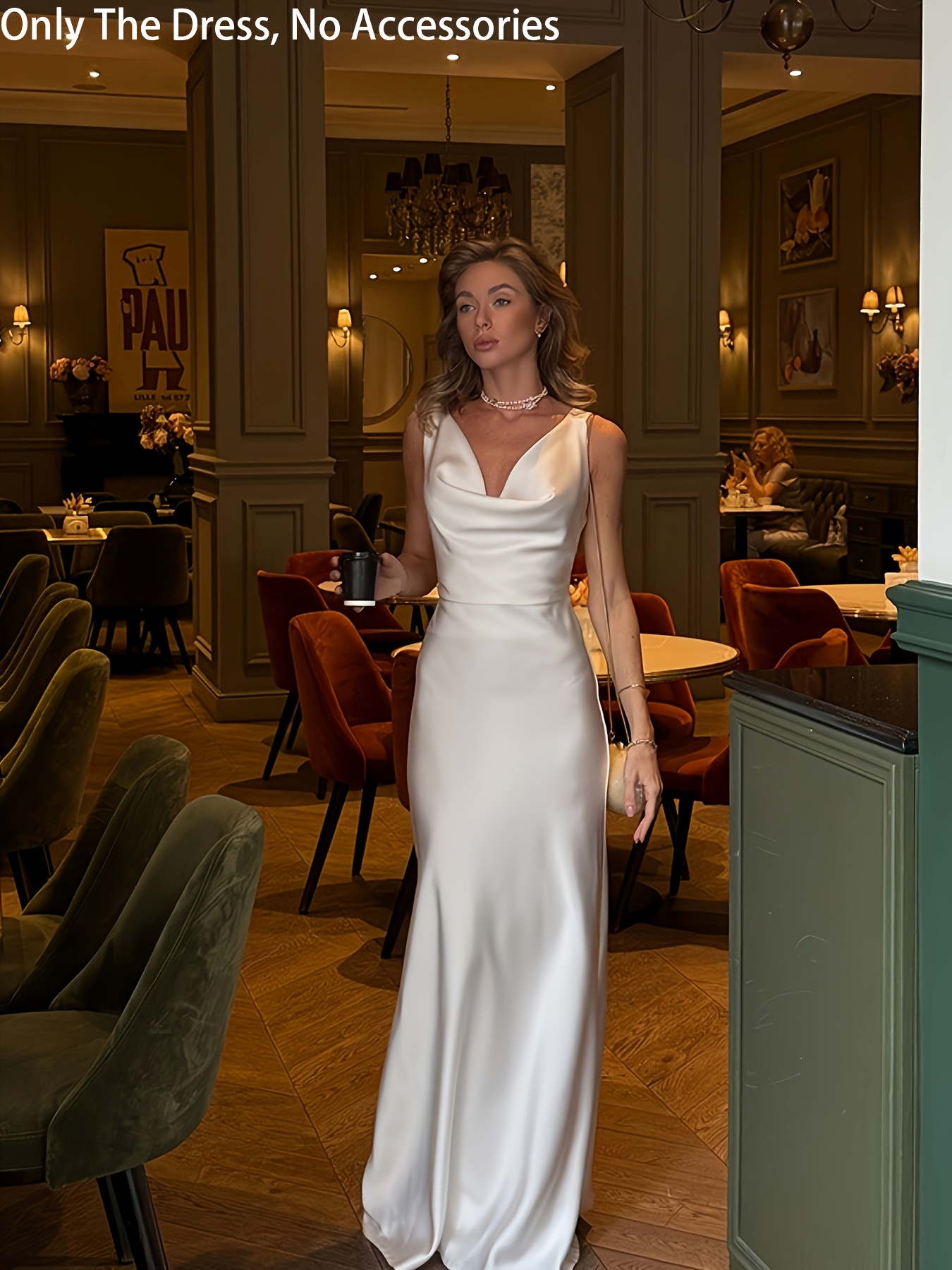white satin dress canada Satin White Dresses