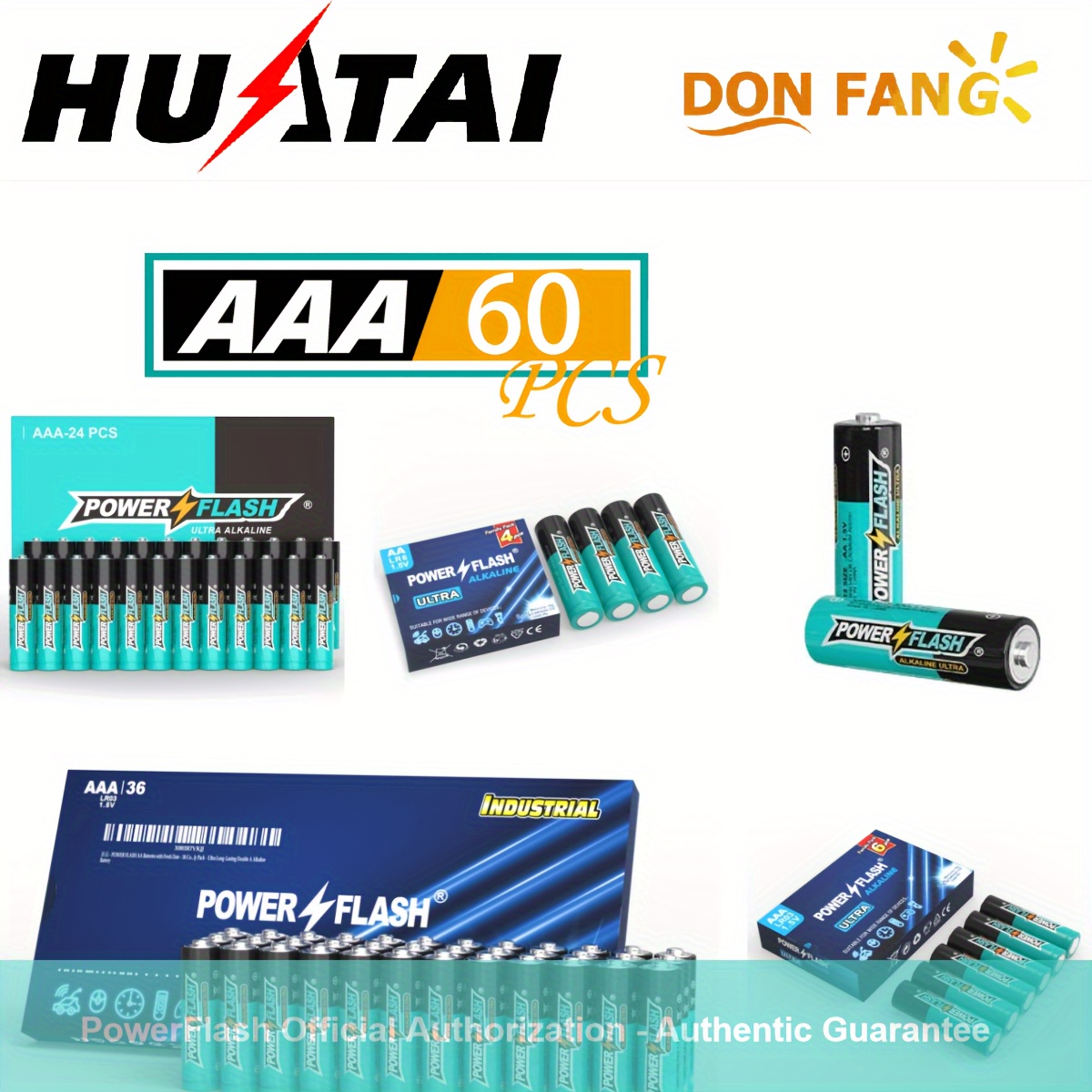 

Aaa 60 Pack High-performance Batteries , Lr03, Batteries For Home, Household Device, Romotes