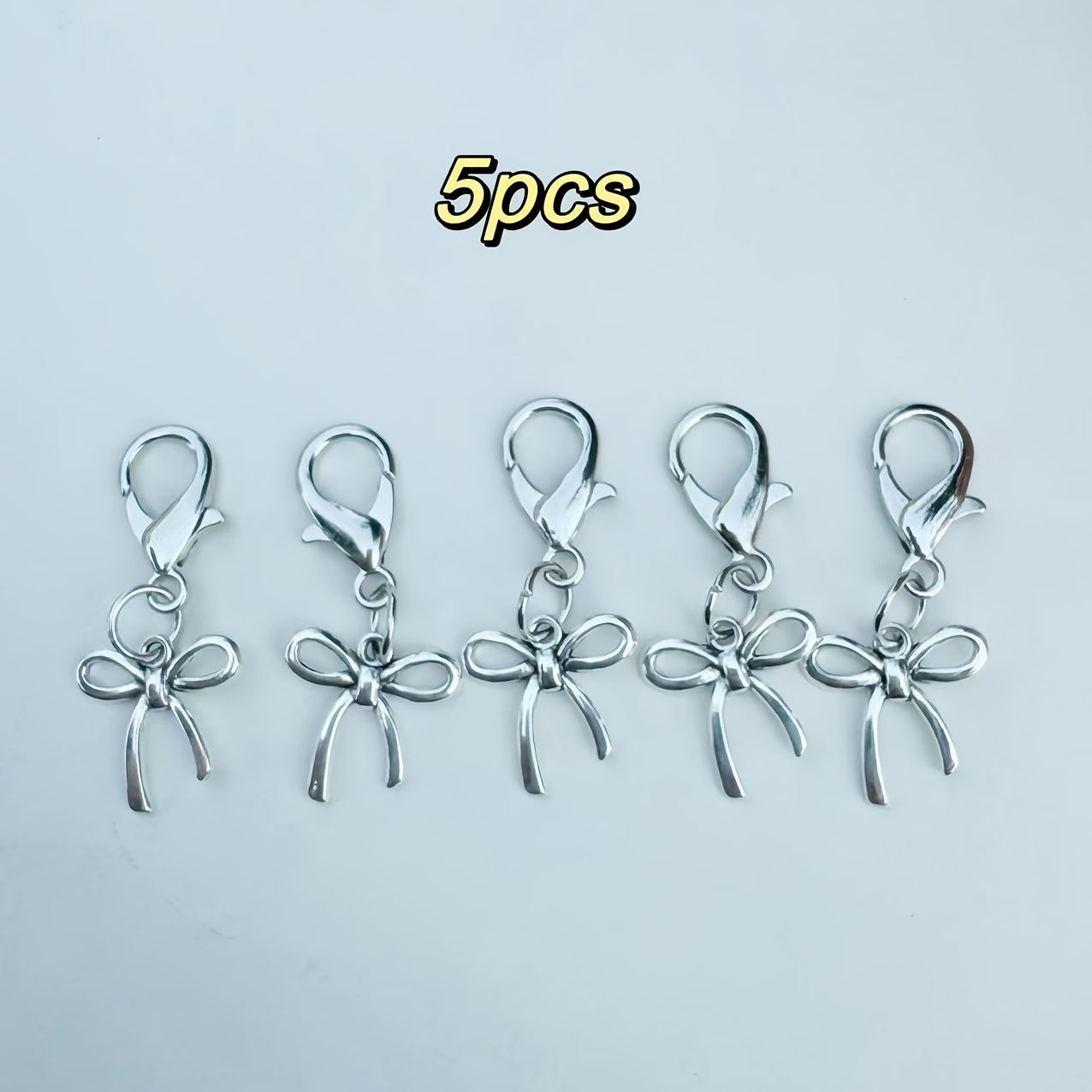 E-shop 5-teilige Schleifen-Schuhverschlüsse, Abnehmbare Schuhclips, DIY Schuh- Stiefelzubehör