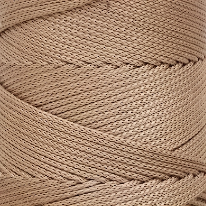 Image of Premium 3 Mm X 218.7 Yard Polyester Macrame Cord - Vibrant Mixed Colors For Crochet Bags, Wall Hangings, Rugs, And Crafts