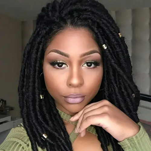 braided hair wigs sold on Temu United States