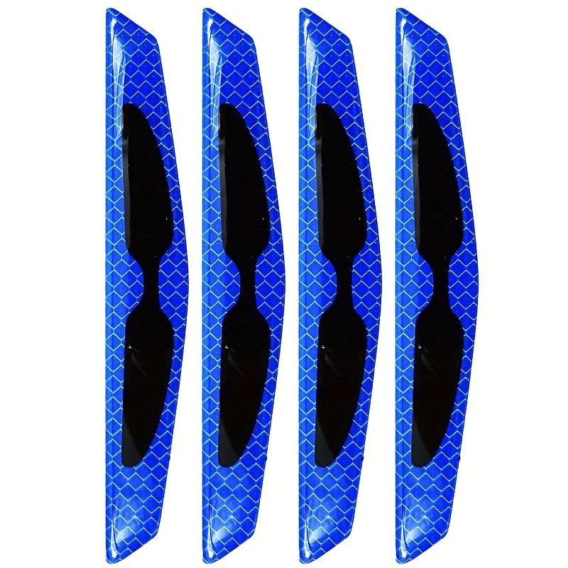4pcs Car Reflective Stickers Anti-scratch Bumper Protector For Doors Prevent And Scratches On Your Vehicle Long-lasting Protection