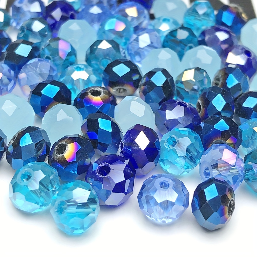 

Eleanbeads Crystal Beads 4/6/8mm - High-quality, Multi- Loose Spacer Beads For Diy Bracelet & Jewelry Making, , Artificial