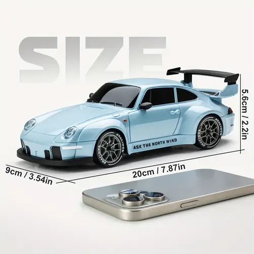 1 24 car four color for porsche car 20km h high speed rc car 4wd remotecontrol car with tire and led lights batteries suitable for children over 8 years old birthday holiday gifts