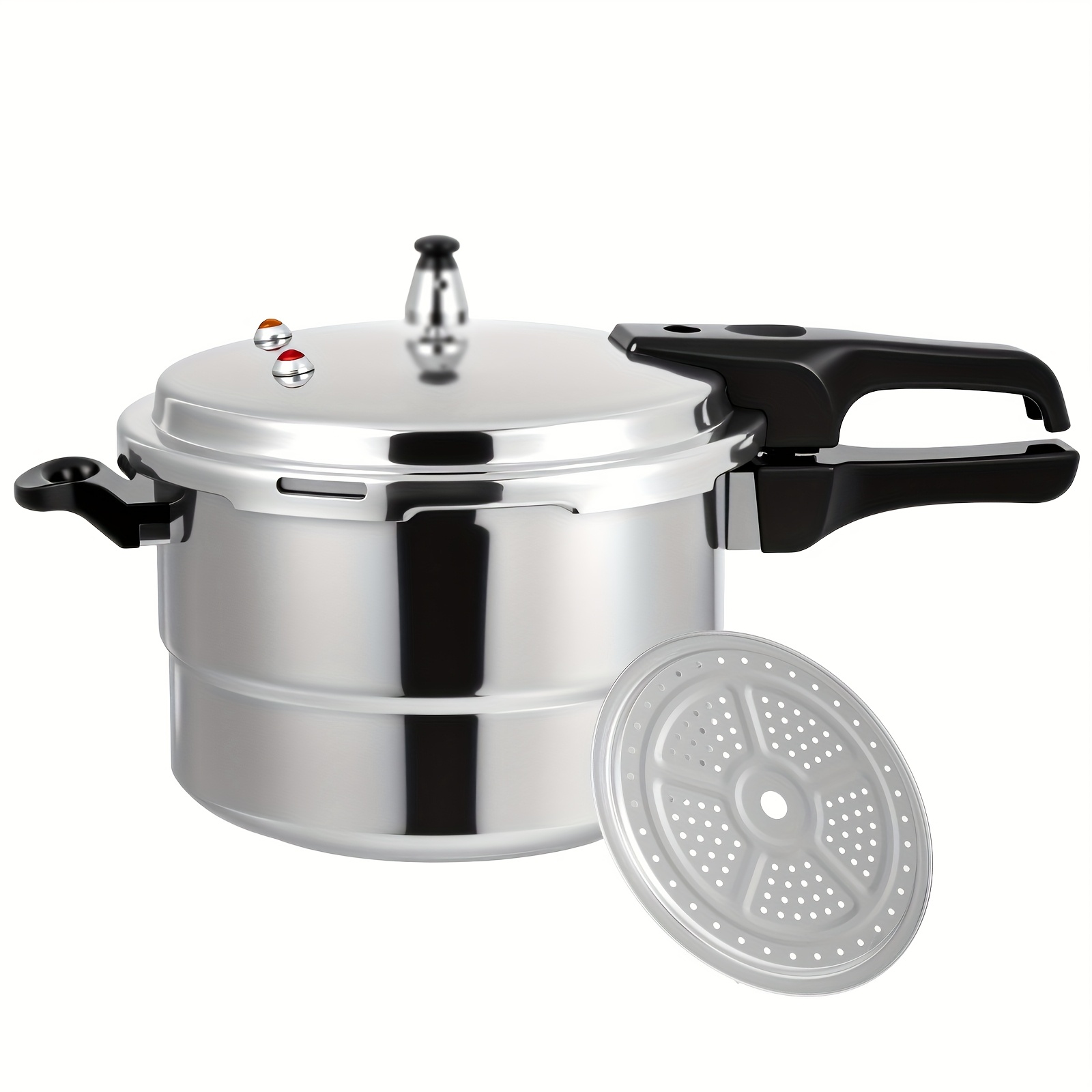 TEMU Aluminum Cooking Set Featuring A 7l Large Capacity Pot Ideal For Quick , Safe For Use, Suitable Cooking Rice, Steaming, And Stir-frying, Dishwasher Friendly, Perfect As A Gift
