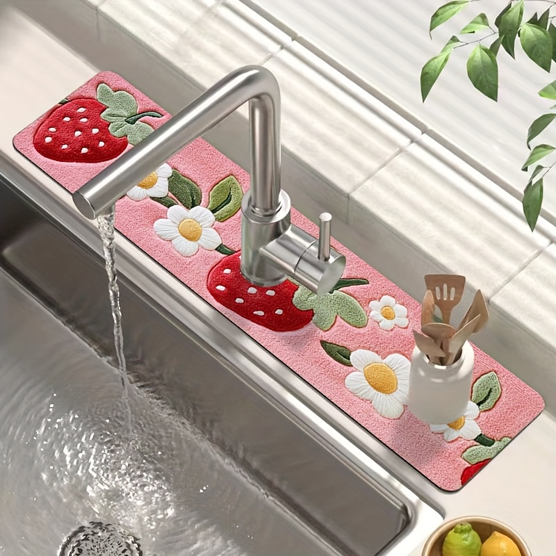 Hemoton Pot Holders Cloth Trivets Strawberry Shaped Cotton Thread...