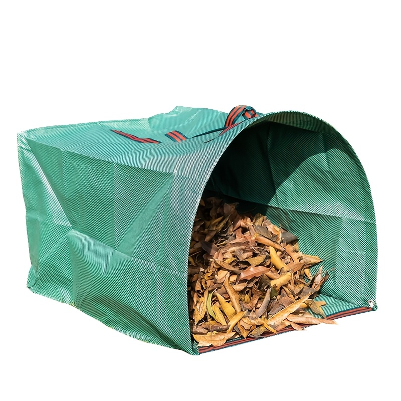 TEMU 1 Pack Garden Garbage Bag, Reusable Garden Bag, Waterproof, With Handle, Used For Collecting Garden Garbage, Plant Garbage, And Leaves