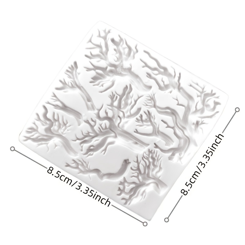TEMU Moule en résine, outil de décoration d'anniversaire délicat de racine d'arbre pour résine, pour créer des moules en résine DIY, outil de