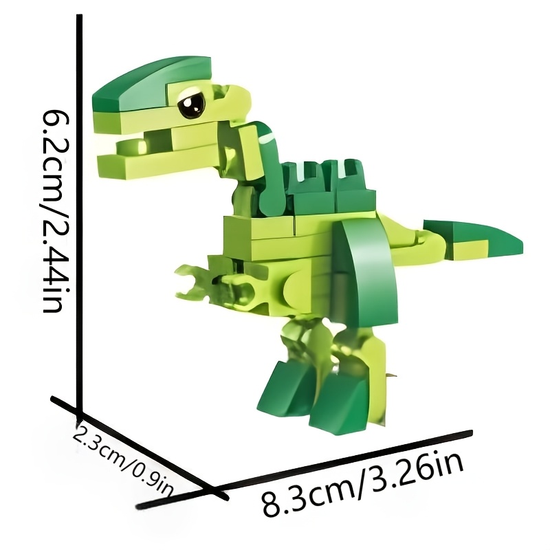 Mini Dinosaur Building Block Set for Creative Play