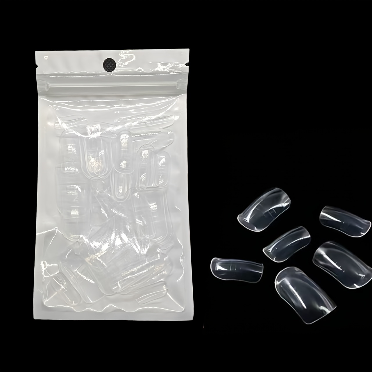 60pcs Nail Forms With Measurement Marks For Quick Nail Extension, Gel Nail Extension, And Toe Nail Forms