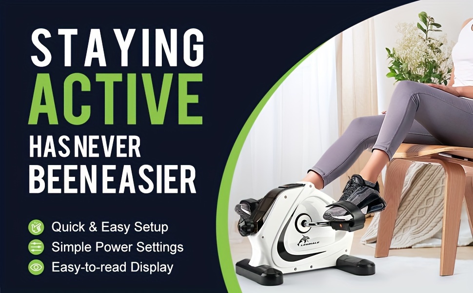 Pedal Exercise Machine Mini Elliptical Machine Multi Functional Rehabilitation Exercise Bike Rehabilitation Trainer Elderly Limb Resistance Training Exercise Bike, Valentine's Day Gift Optional.