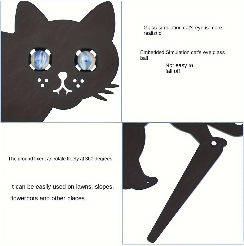 Coated Metal Cat Repellent Garden Temu