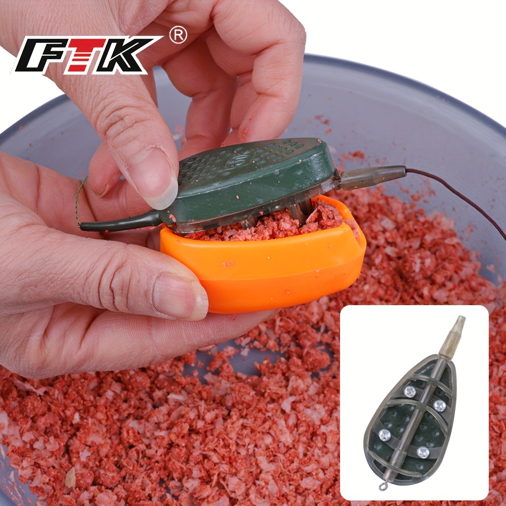 

2 Piece Stainless Steel Carp Bait Cage With Mould - Suitable For Tackle And Feeder Fishing, Suitable For Tackle And Feeder Fishing, 30g/1.05oz To 100g/3.53oz