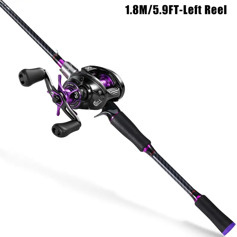 baitcasting reel for lightweight rod AC Saltwater Freshwater Fishing Reels Max Drag 8KG Light Surf Cast Reel Baitcaster Reels (Left Hand) : Sports & Outdoors Cadence CB568 Baitcasting Reel |