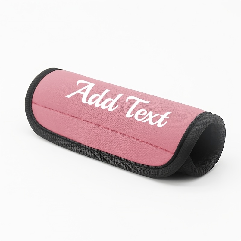TEMU Guanti personalizzati, accessori per , copri maniglie con nomi e resistenti per proteggere , per un facile fissaggio su maniglie di valigie e