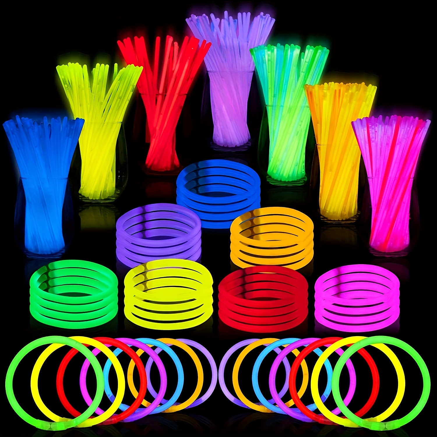 14 Stück Bunte LED-Taschenlampen Als Schlüsselanhänger – Für Kinder, Party & Outdoor