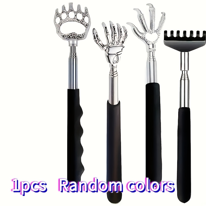 4 Different Styles , 304 Stainless Steel Telescopic Rod, Metal Scraper Head, Sturdy And Durable, Portable And Compact