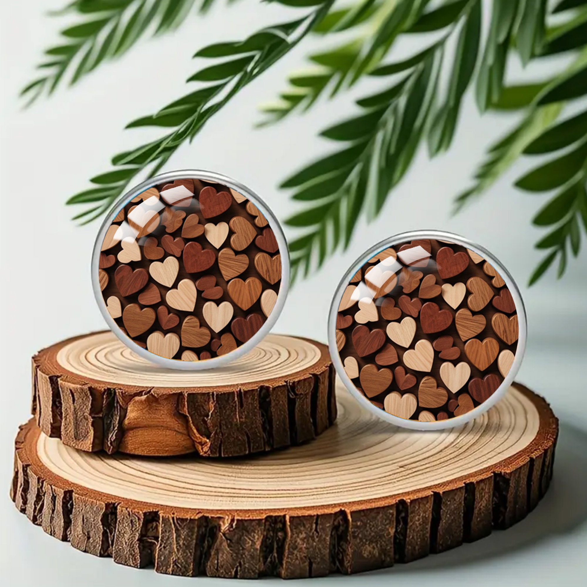 Heart-Patterned 316 Stainless Steel Earrings, Everyday Style