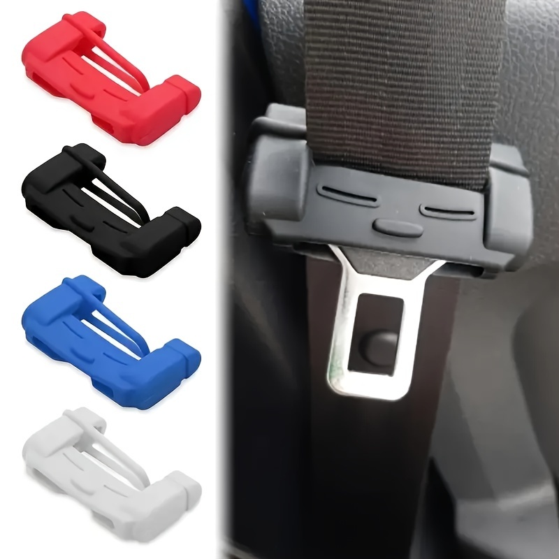 

1pc Car Insurance Belt Card Port Protective Cover, Car Clip Safety Cover, Clip Head Protective Cover, Car Safety Belt Lock Buckle Clip Protector, Universal Safety Attachment