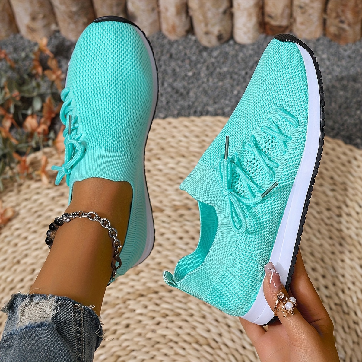 TEMU Women's Athletic Shoes And Camping Footwear