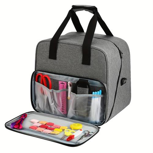 1pc Sewing Machine Accessory Storage Bag With Large Capacity And Multifunctional Handheld Storage Bag