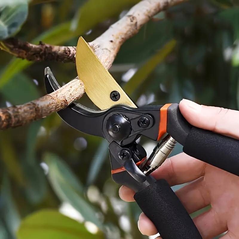 8 5 professional titanium bypass pruning shears t13 super sharp premium garden shears pruning shears for gardening garden hedge clippers handheld pruners garden scissors heavy duty tool details 8