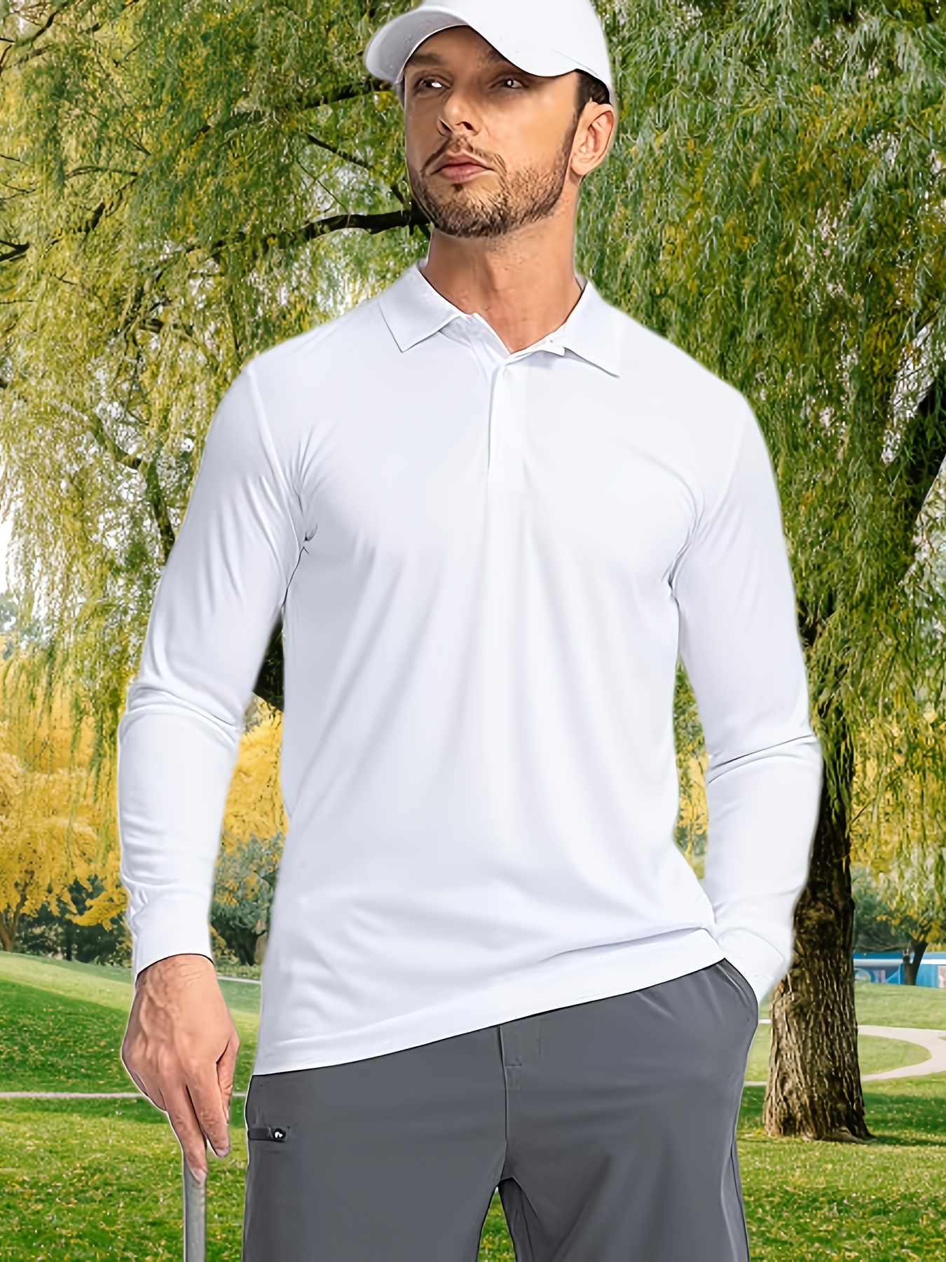mens long sleeve shirt lightweight sun protection breathable