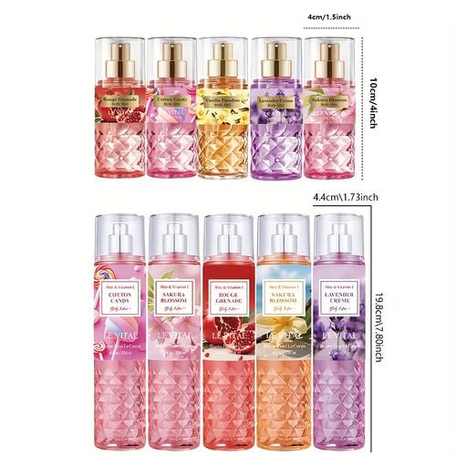 10 flavors of womens hair and body fragrance spray 2 5 8 ounces womens perfume lasting 6 essential item suitable for daily use or dates a surprise gift suitable for daily received gifts birthday valentines day gift
