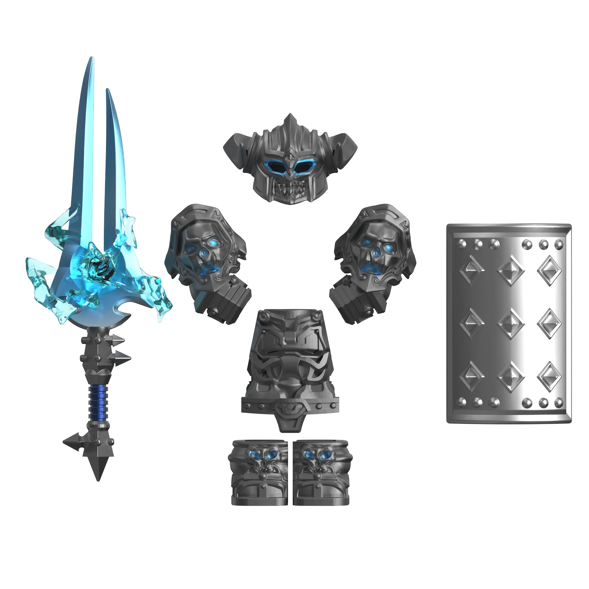 TEMU 1 pièce Accessoire de modèle de figurine Sapphire de la série créative