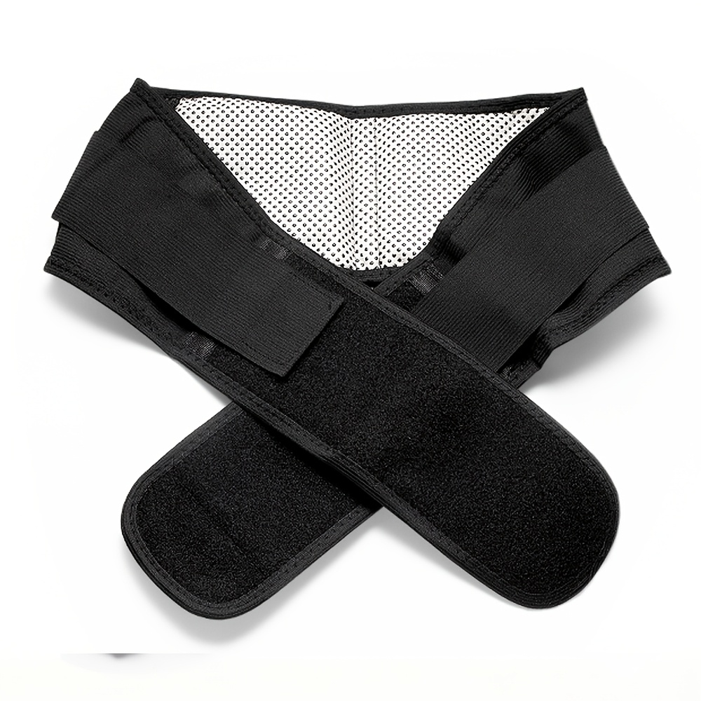 TEMU 1pc Lumbar Back Support Belt For Men And Women, Adjustable Breathable Lower Back Brace, Waist Support For Heavy Lifting, Work, Sports, And Daily