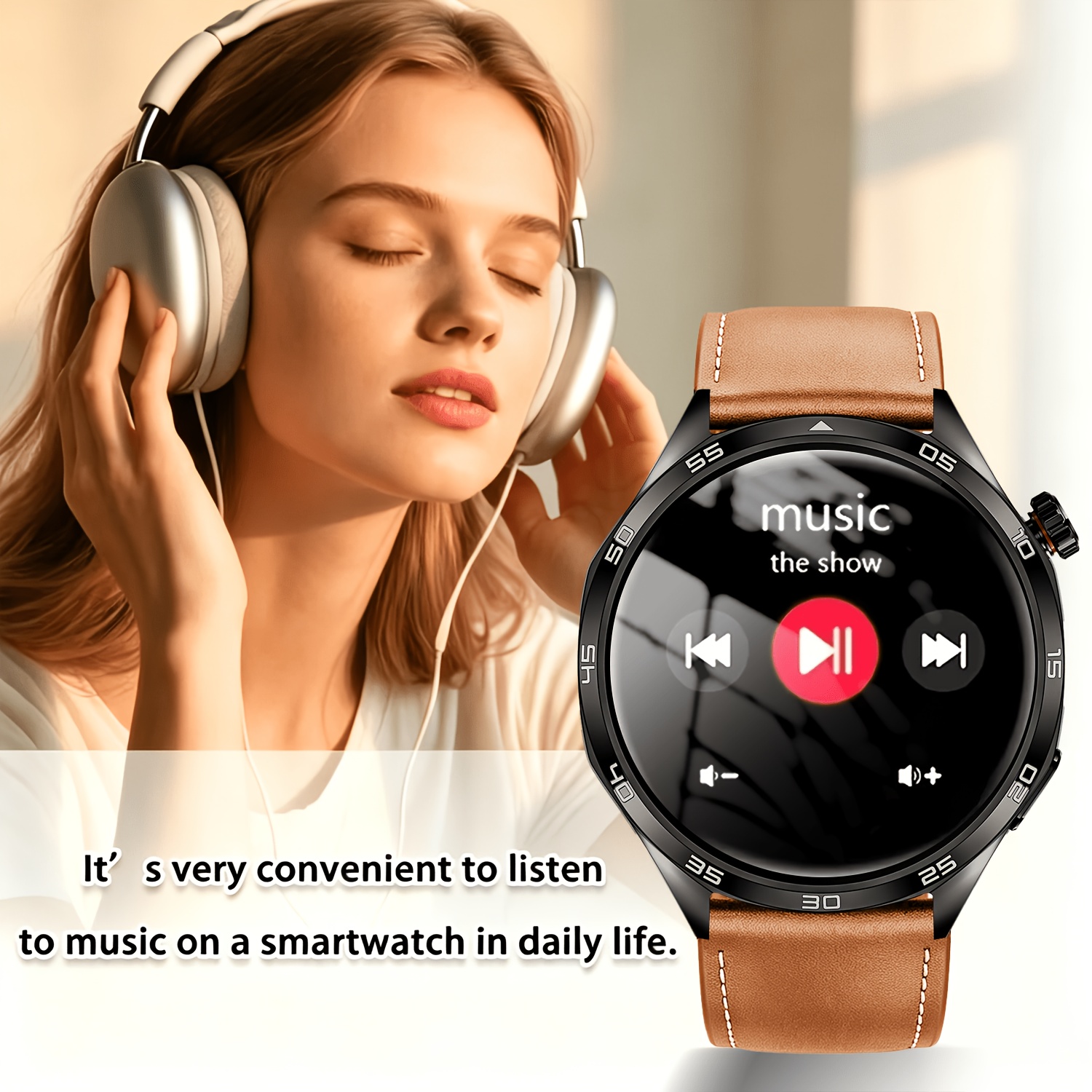 2026-HD Smart Watch/Fitness Band with Full Touchscreen