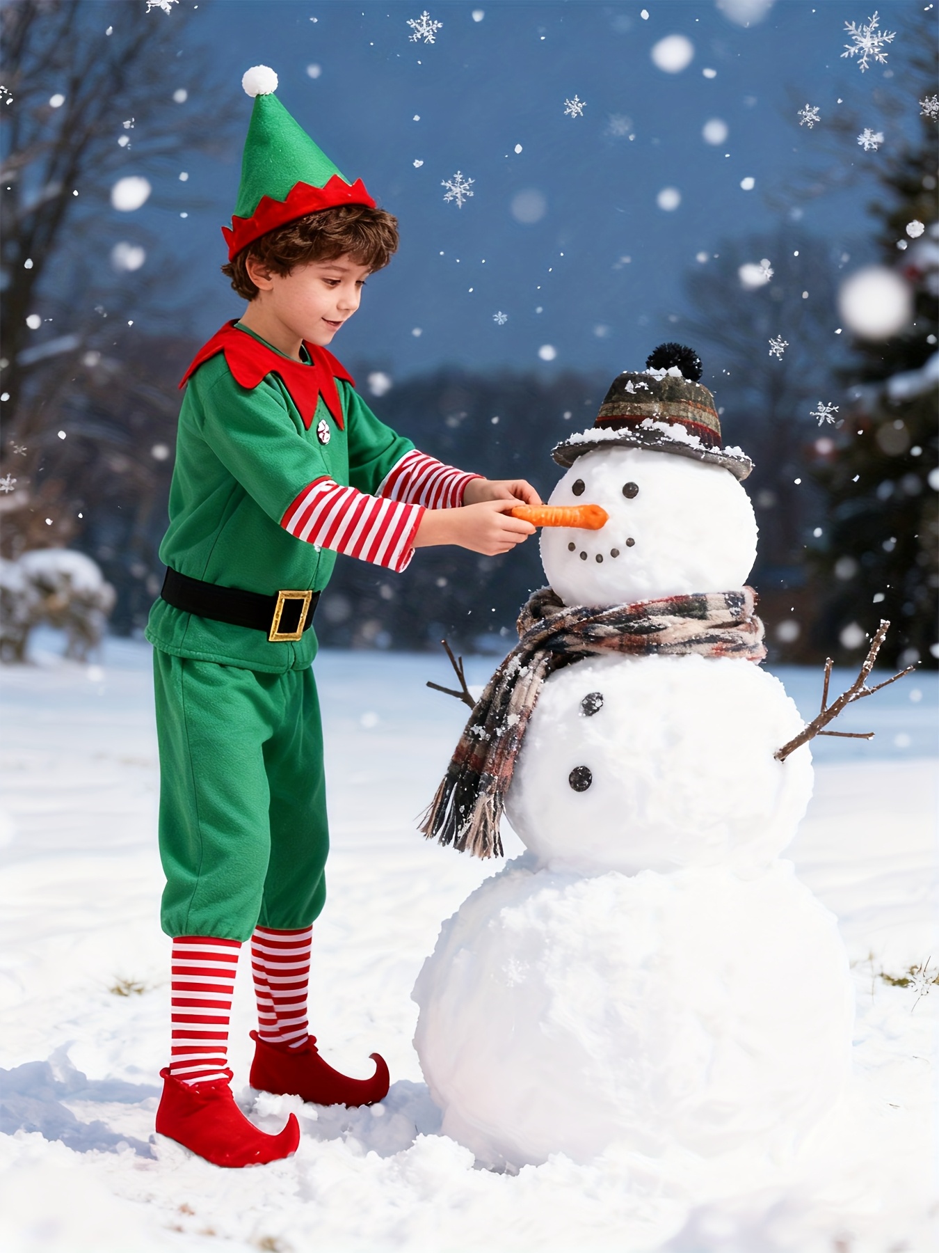 sachin and babi light blue dress Dress As Your Favorite Winter Character Kid Edition main image 1