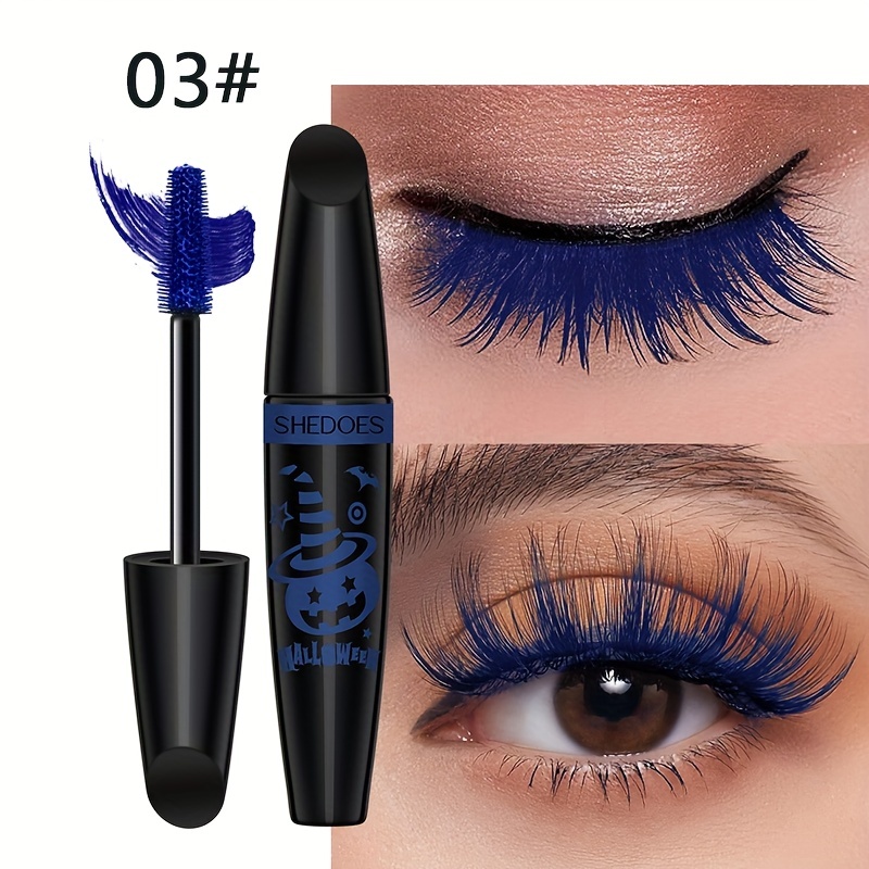 Waterproof Colorful Mascara - 6 For , Lashes | Quick-dry, Plant-based Formula | Perfect For Festivals & Holidays