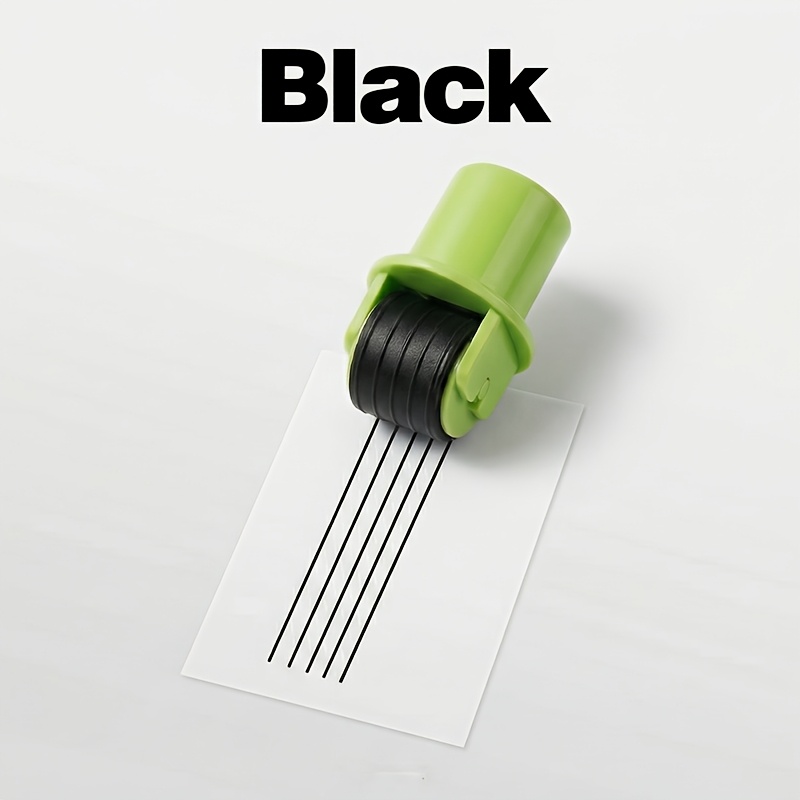 Image of Self-inking Music Staff Roller Stamp, 5-line Drawing Tool, Instant Sheet Music Creator For Blank Paper, Journals, Musicians, Teachers & Students