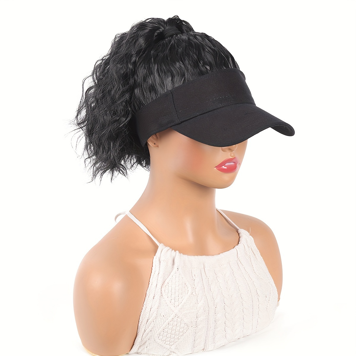 piegatura regolabile] capelli ondulati corti donna Temu Italy