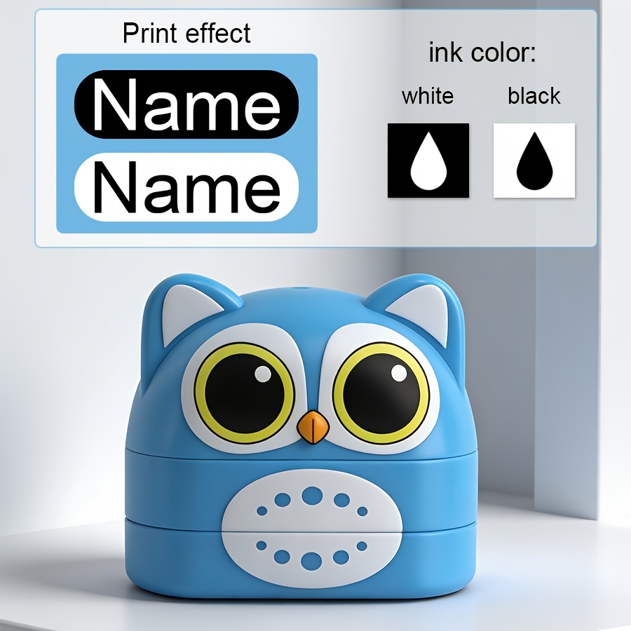 Customizable Personalized Name Stamps: Mark Footwear, Apparel, Daily Additions & Stationery, Add Unique Identifiers, Prevent Misplacement, Clear Ownership Recognition Daily