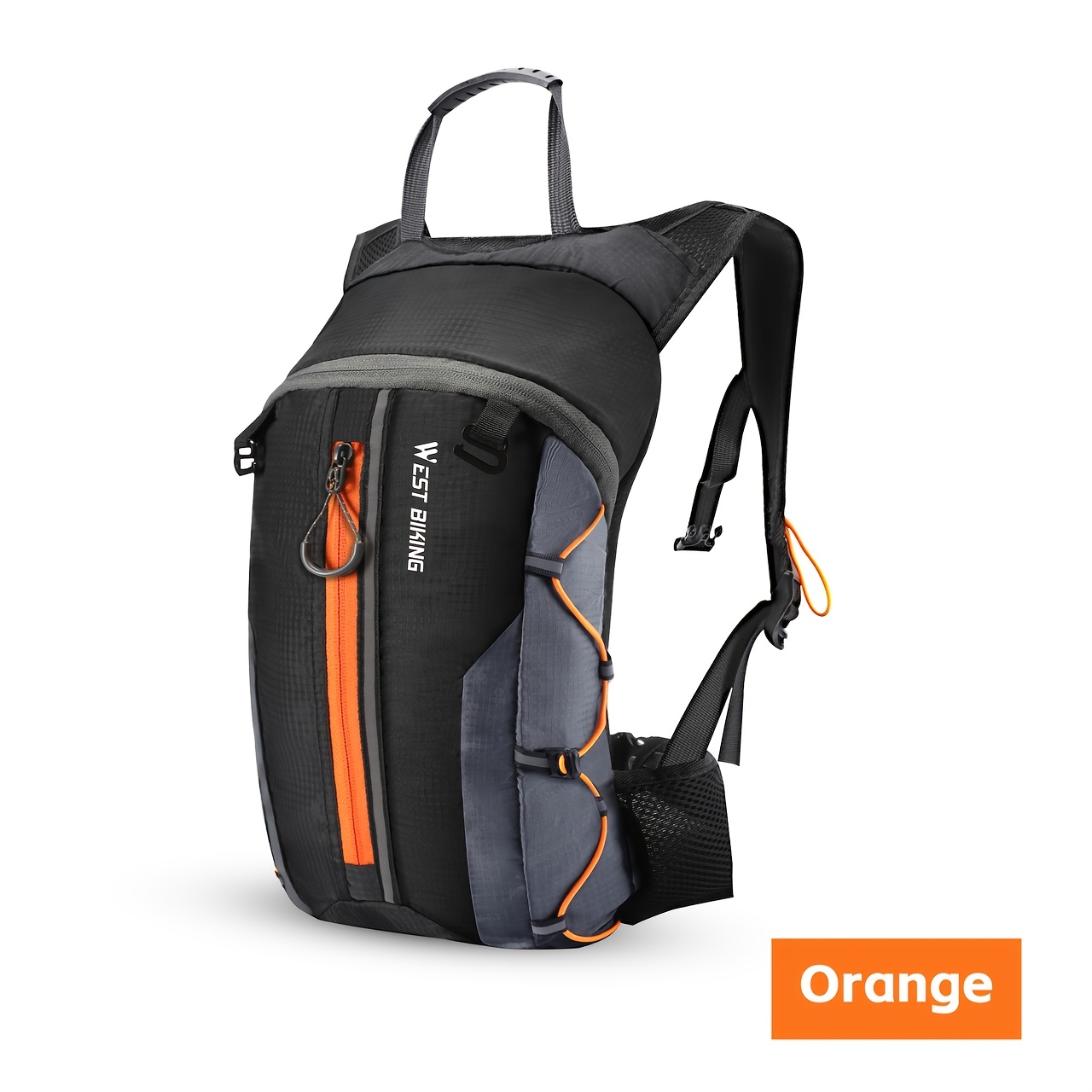 Image of West Biking 10l Large Capacity Cycling Backpack Mountain Bike Bag Outdoor Backpack Lightweight Bag For Daily Mountain Biking Road Trips Outdoor Sports