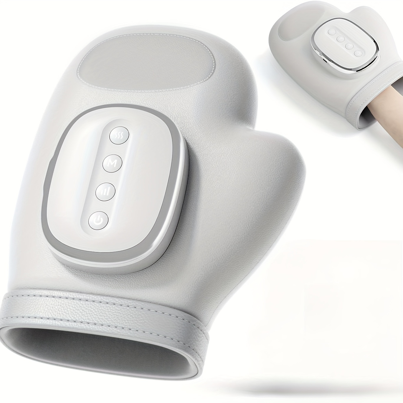 massageur de mains intelligent - cadeau idéal, massageur de mains à pression chaude avec 3   de massage et 5 modèles dondes  . parfait  , femmes et parents Détails du produit 7