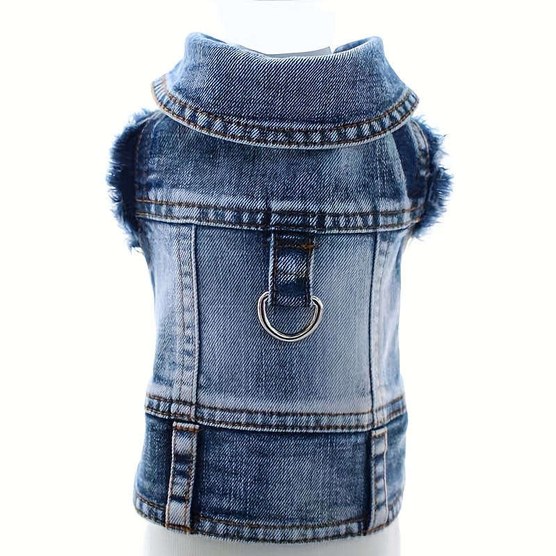 Pet Vest, Suitable For Small Dogs, Jacket Style, With Leash Hook, Spring/autumn Pet Apparel, Ideal For Bichon, Teddy, Pomeranian