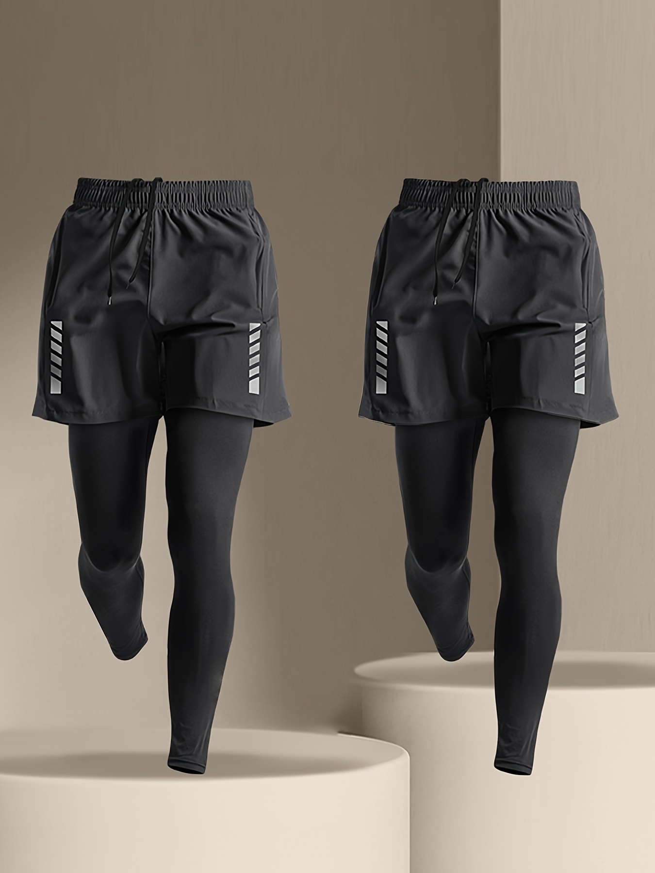 multi piece men's sports shorts pants set: high - Temu