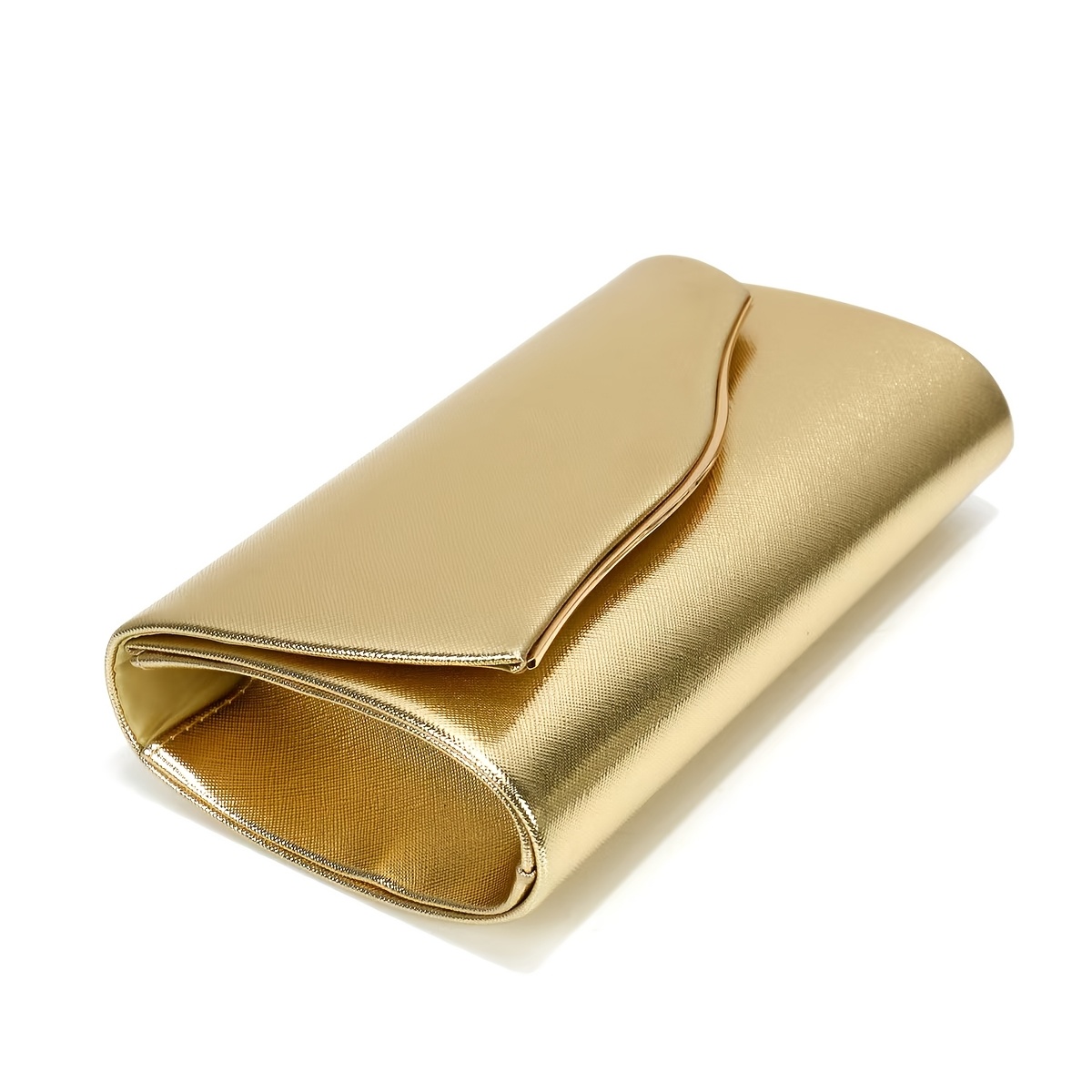 TEMU Women's Crossbody Bag, Golden Evening Clutch, Mini Chain Shoulder Bag For Women, Handbag, Silvery Chain Bag, Very Suitable For Women, Students,