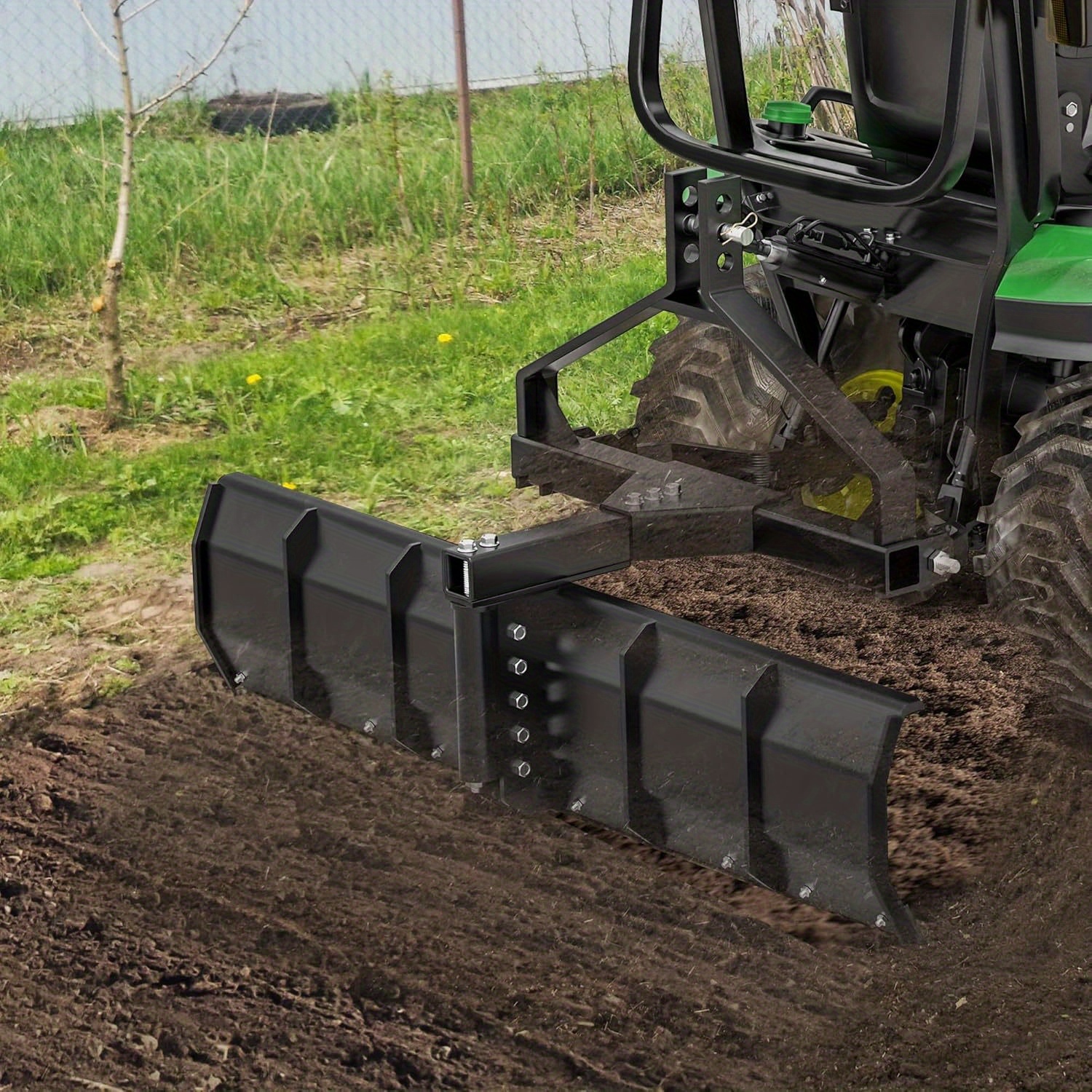 

Yintatech 3 Point Rear Grading Blade For Tractor Cat 0 & Cat 1 Scraper 52" Wide Steel