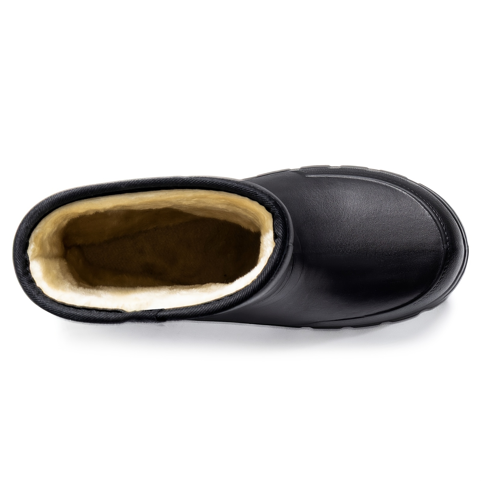 Men's Quilted Mid-Calf Snow Boots for Cold Weather