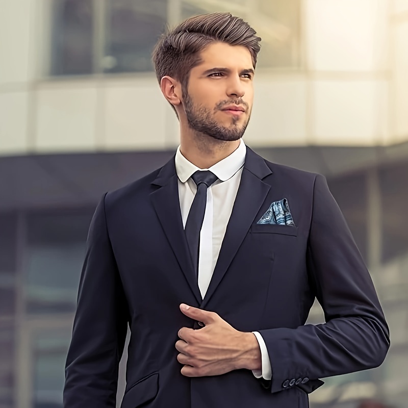 24 pieces mens pocket squares mens handkerchief soft colored Temu